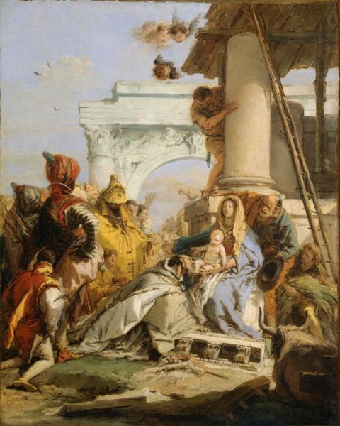 The Adoration Of The Magi by Giovanni Battista Tiepolo