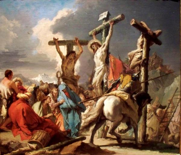 The Crucifixion by Giovanni Battista Tiepolo