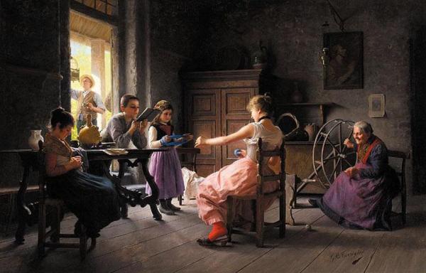 The Web Of Life by Giovanni Battista Torriglia