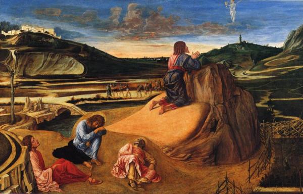 Agony In The Garden by Giovanni Bellini