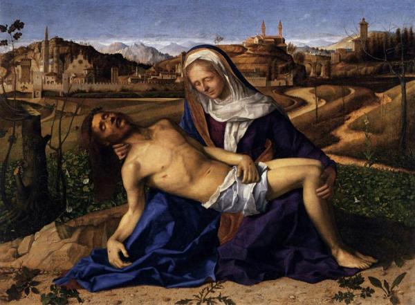 Pieta by Giovanni Bellini
