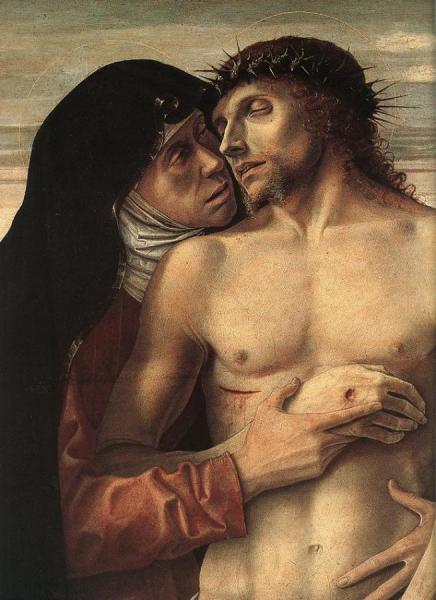 Pieta (detail) by Giovanni Bellini Oil Painting Reproductions