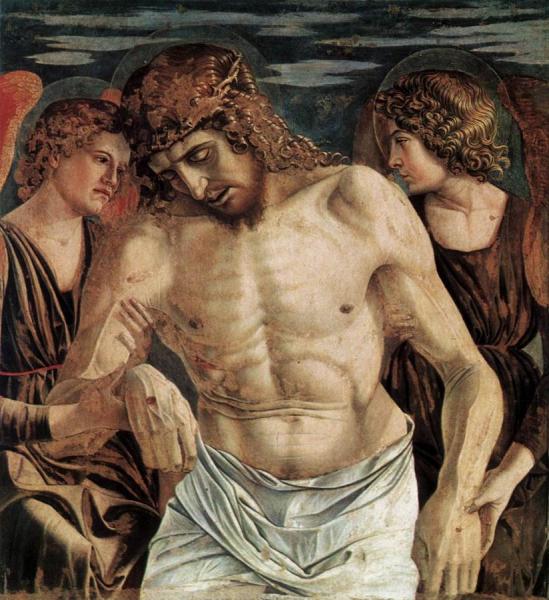 Polyptych Of San Vincenzo Ferreri (detail) by Giovanni Bellini