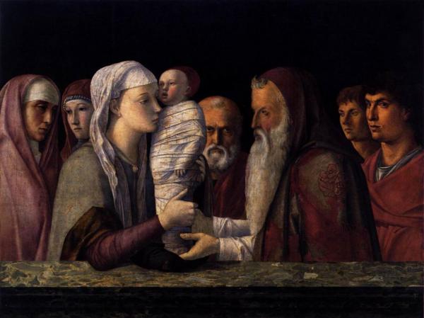 Presentation At The Temple by Giovanni Bellini