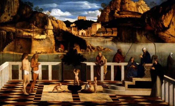 Sacred Allegory by Giovanni Bellini