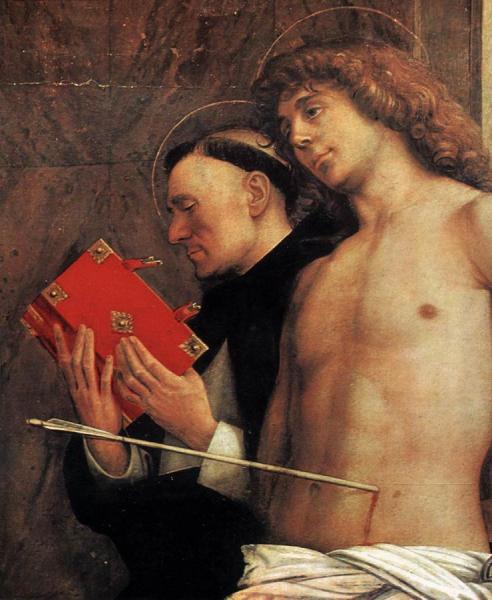Giovanni Bellini San Giobbe Altarpiece (detail)