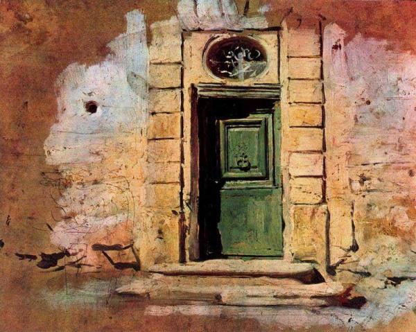 Door In Montmartre by Giovanni Boldini
