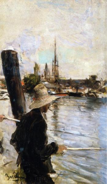 Fishermen by Giovanni Boldini