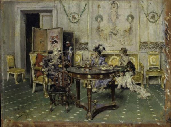 Gossip by Giovanni Boldini