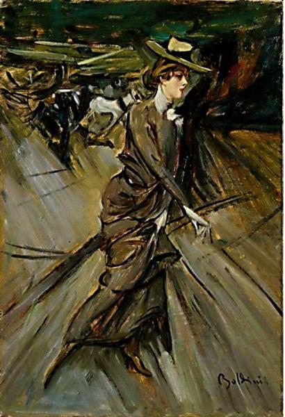 Giovanni Boldini La Passeggiata