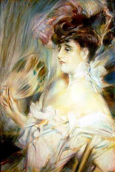 Madame Marie-louise Herouet by Giovanni Boldini