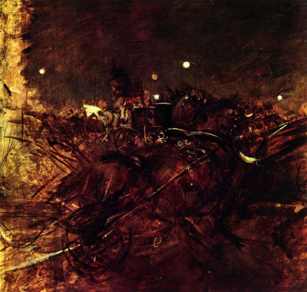 Night On Montmartre by Giovanni Boldini