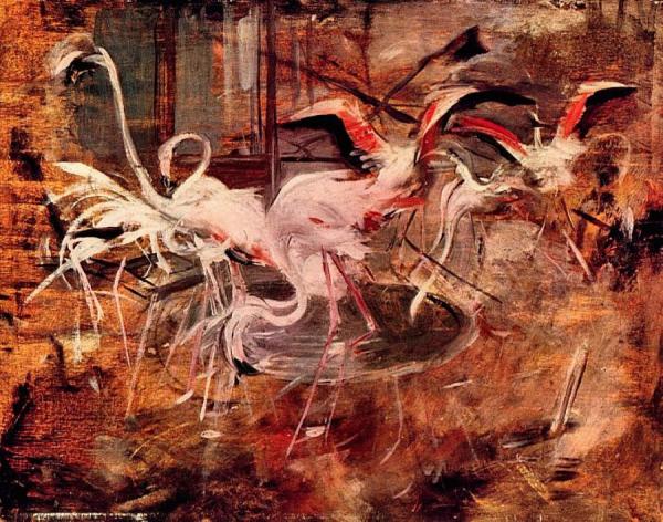 Pink Palace Ibis In The Vesinet by Giovanni Boldini