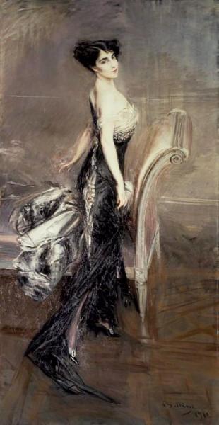 Portrait Of A Lady by Giovanni Boldini