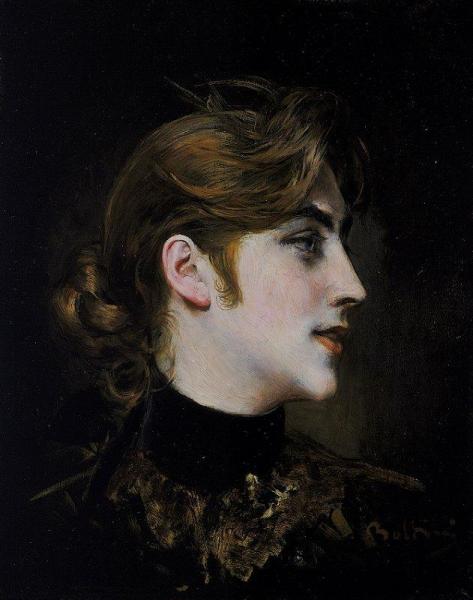 Portrait Of A Lady by Giovanni Boldini