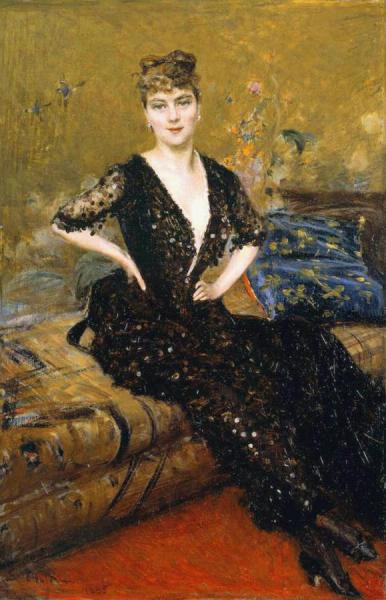 Portrait Of A Lady by Giovanni Boldini