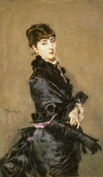 Portrait Of Cecilia De Madrazo Fortuny by Giovanni Boldini Oil Painting Reproductions