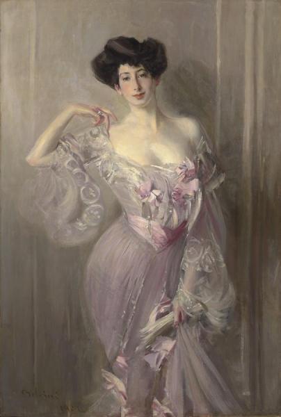 Portrait Of Ena Wertheimer by Giovanni Boldini