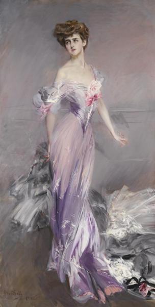 Portrait Of Mrs. Howard-johnston (dolly Baird Of Bunbarton) by Giovanni Boldini Oil Painting Reproductions