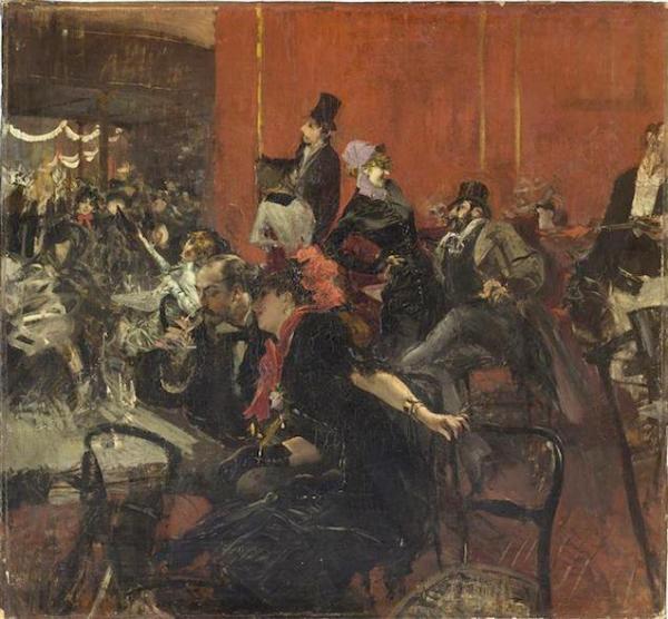 Scène De Fête Au Moulin Rouge by Giovanni Boldini