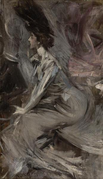 Sitting Lady by Giovanni Boldini