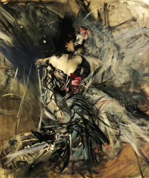 Spanish Dancer At The Moulin Rouge by Giovanni Boldini