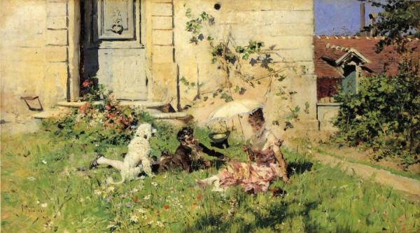 Spring by Giovanni Boldini