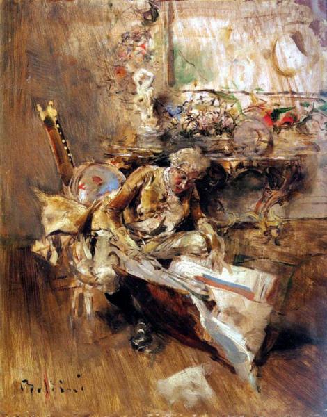 Giovanni Boldini The Art Connoisseur