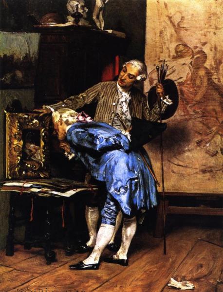 The Connoisseur by Giovanni Boldini