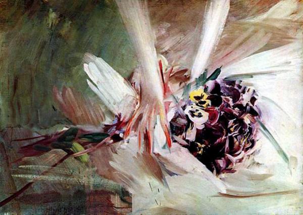 The Pansies by Giovanni Boldini