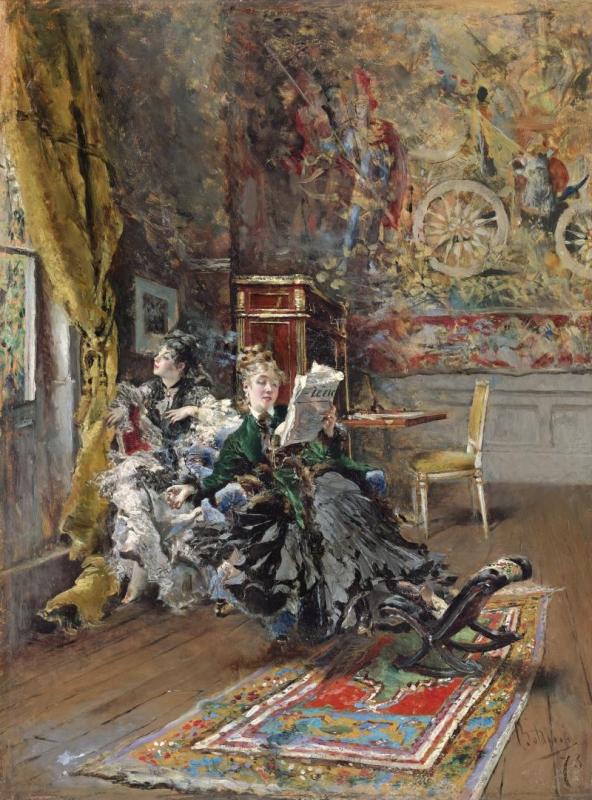 Les Parisiennes, 1873 by Giovanni Boldini