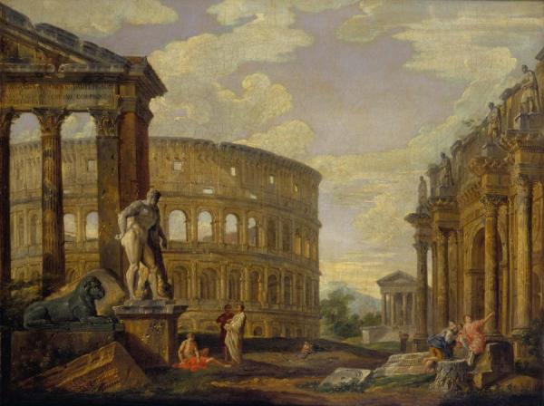 Giovanni Paolo Panini Ancient Roman Ruins