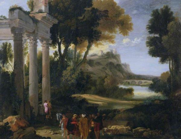 Classical Landscape by Giovanni Paolo Panini