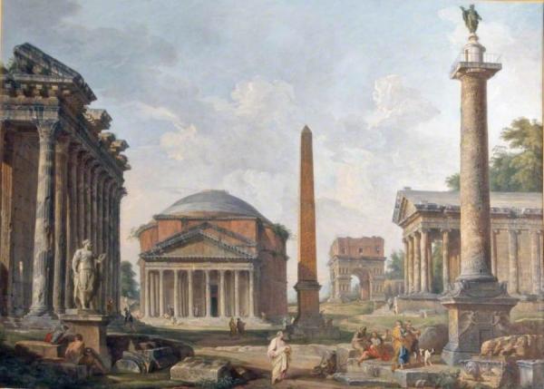 Giovanni Paolo Panini Ruins Of Rome