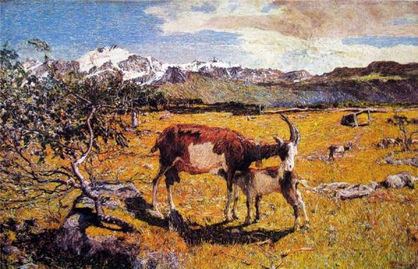 Giovanni Segantini Alpe Di Maggio