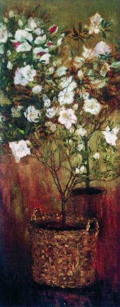 Azalee by Giovanni Segantini