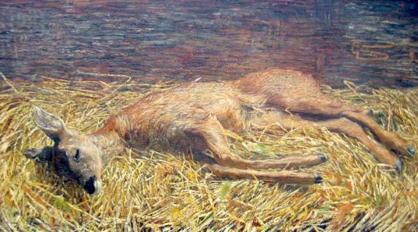 Giovanni Segantini Capriolo Morto