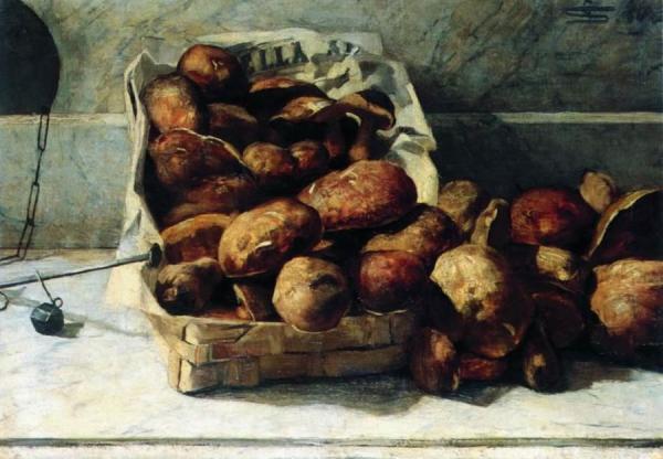 Funghi by Giovanni Segantini