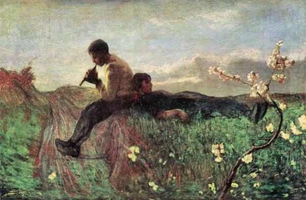 Idyll by Giovanni Segantini