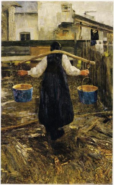 Giovanni Segantini La Portatrice D'aqua
