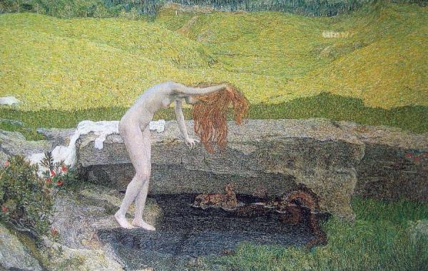 La Vanita by Giovanni Segantini