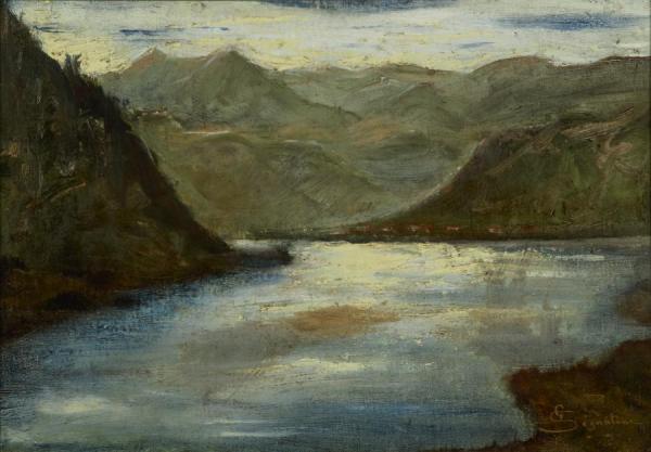 Giovanni Segantini Lago Di Lecco