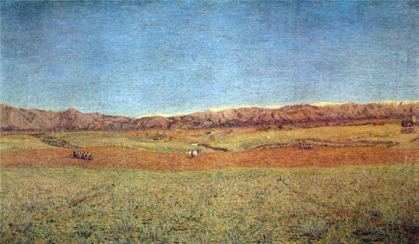 Landscape by Giovanni Segantini