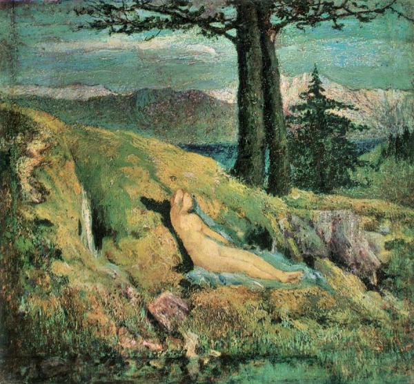 The Source by Giovanni Segantini