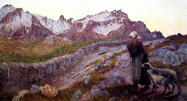 Giovanni Segantini The Two Mothers