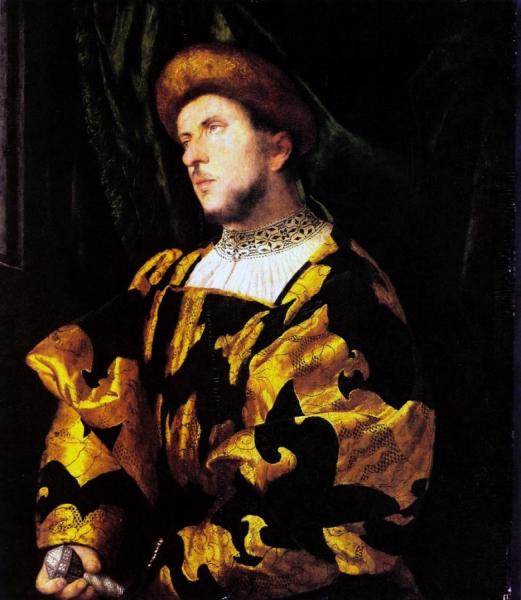 Portrait Of A Gentleman by Girolamo Romani