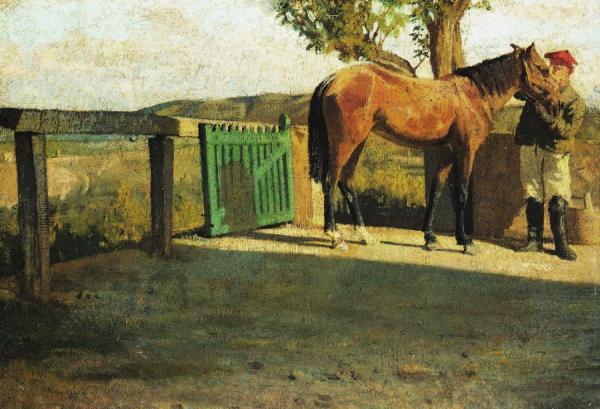 Giuseppe Abbati Horse In The Sunlight