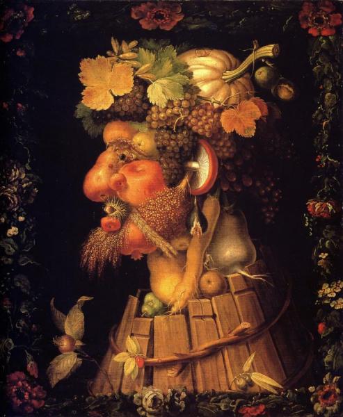 Autumn by Giuseppe Arcimboldo