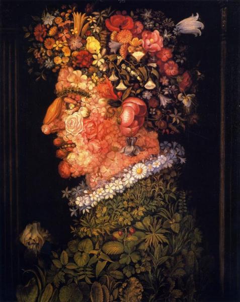 Spring by Giuseppe Arcimboldo