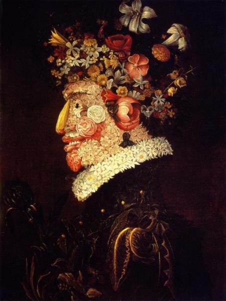 Spring by Giuseppe Arcimboldo